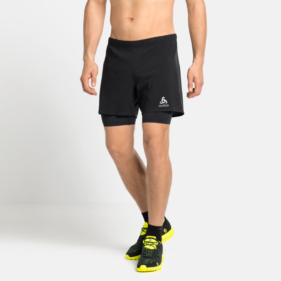 Odlo Zeroweight 5 Inch 2-in-1- Hardloopshort Heren