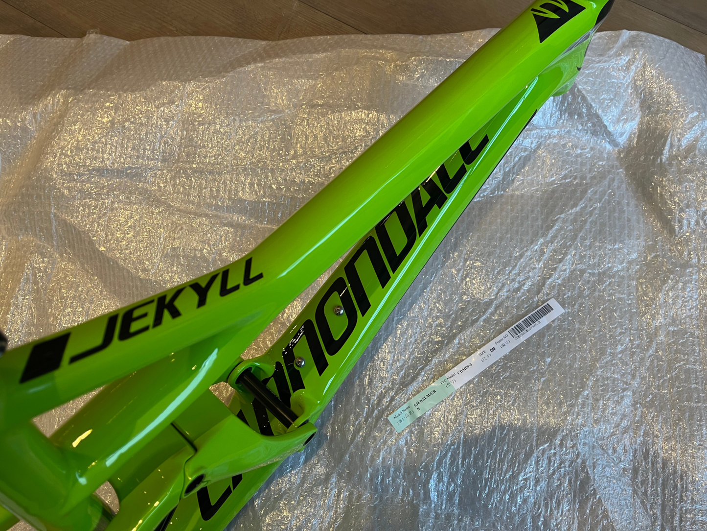 Cannondale Jekyll Carbon Frameset