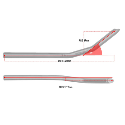 Profile Design 39A Aluminium Extensions 400mm