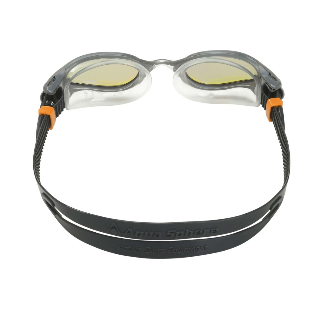 Aqua Sphere Kaiman EXO Blue Titanium Mirrored Lens