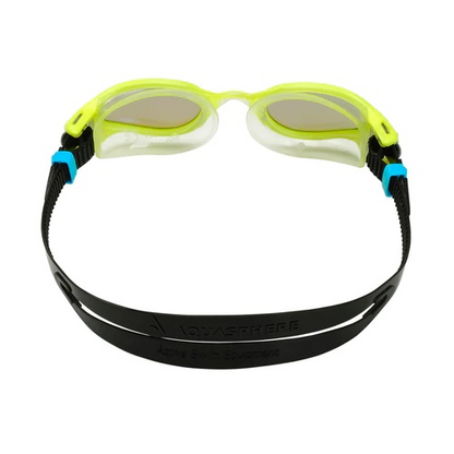 Aqua Sphere Kaiman EXO Blue Titanium Mirrored Lens Zwembril