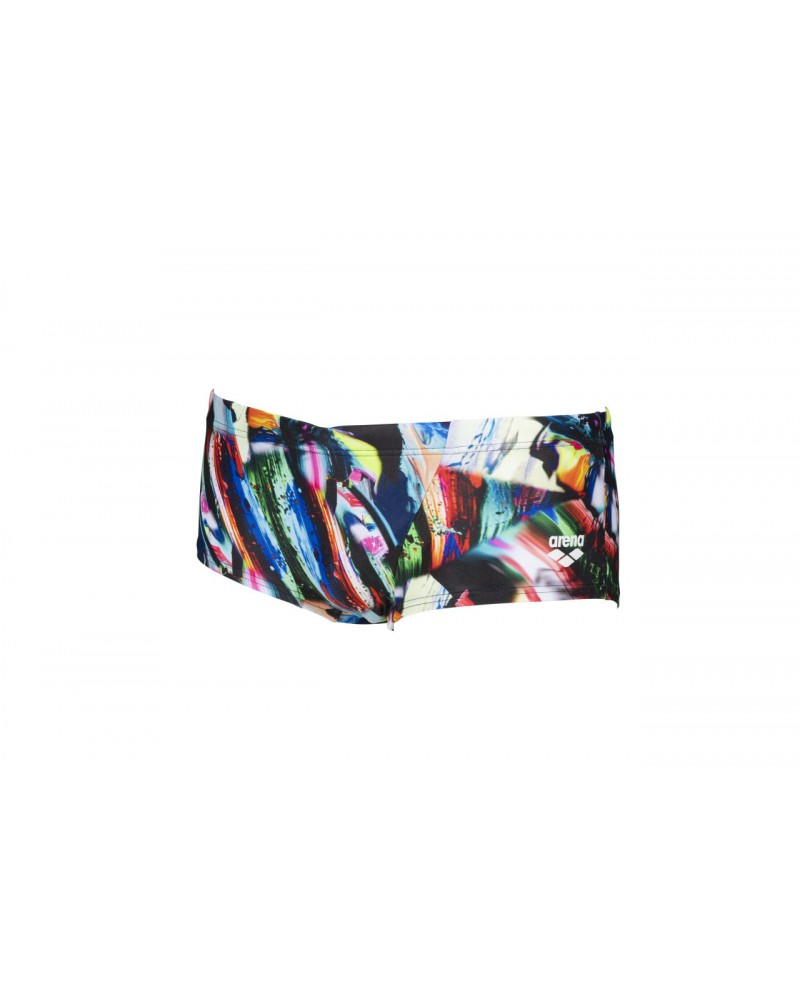 Arena M Colourful Paintings Low Waist Short Zwembroek