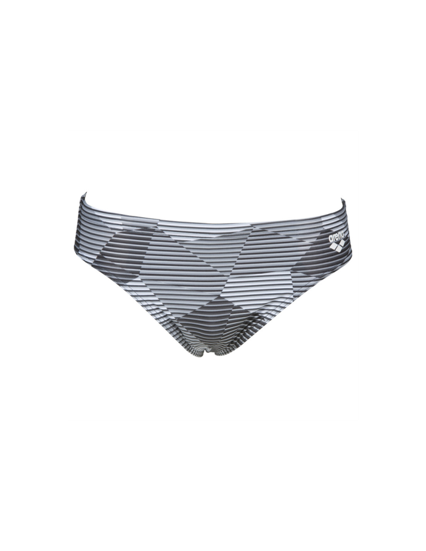 Arena M Striped Geo Brief Zwembroek