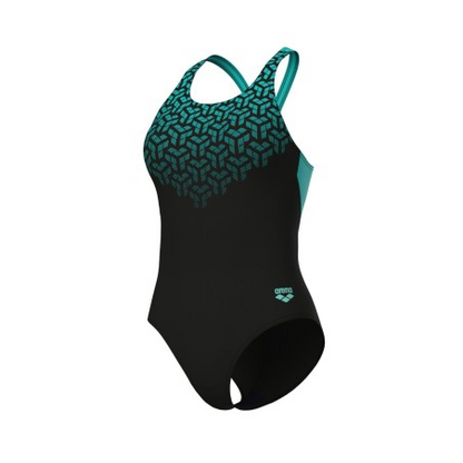 Arena W Kikko V Swimsuit V Back Graphic Badpak