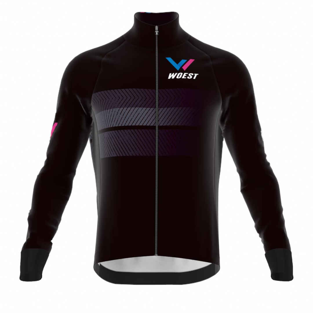 Bioracer Woest Fietsshirt Lange Mouw Heren