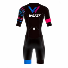 Bioracer Woest Trisuit Korte Mouw Heren
