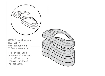 Cervélo C035 S5 Spacers Kit