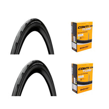 Continental Grand Prix 5000 S TR Set + Continental Inner Tubes Bundle