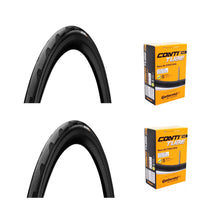 Continental Grand Prix 5000 Set + Continental Inner Tubes Bundle