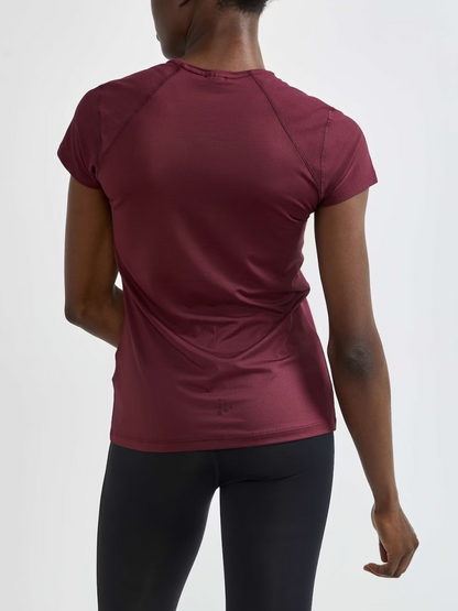 Craft ADV Essence SS Slim Tee Dames