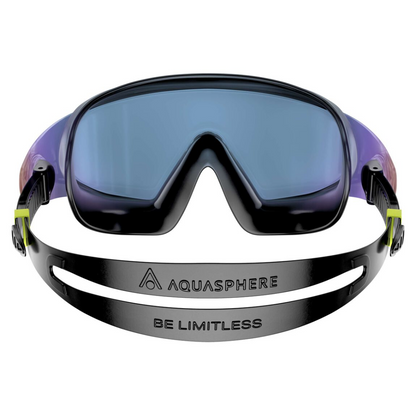 Aqua Sphere Defy Ultra Yellow Titanium Mirrored Lens