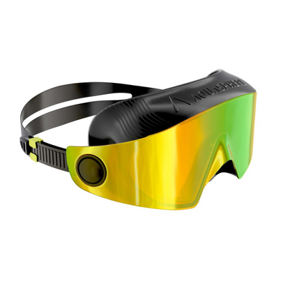 Aqua Sphere Defy Ultra Yellow Titanium Mirrored Lens