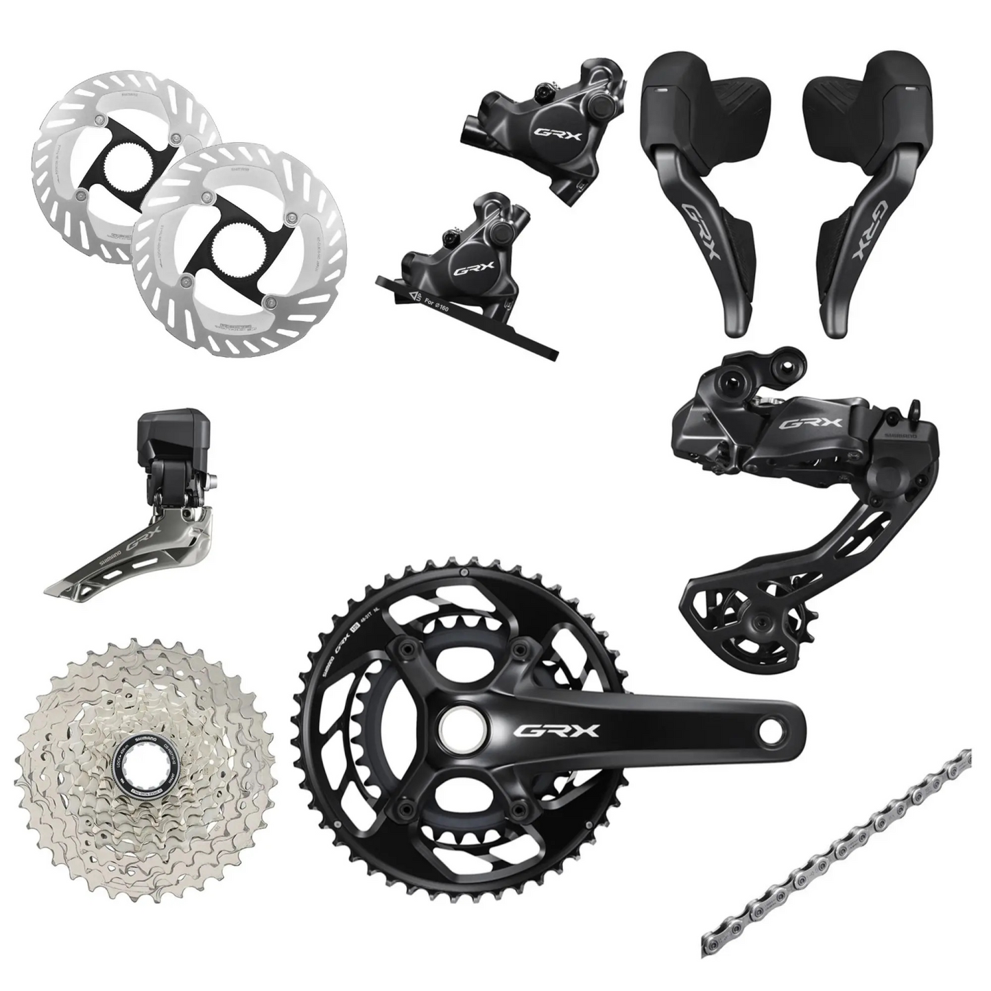 Shimano GRX RX825 Di2 Groepset