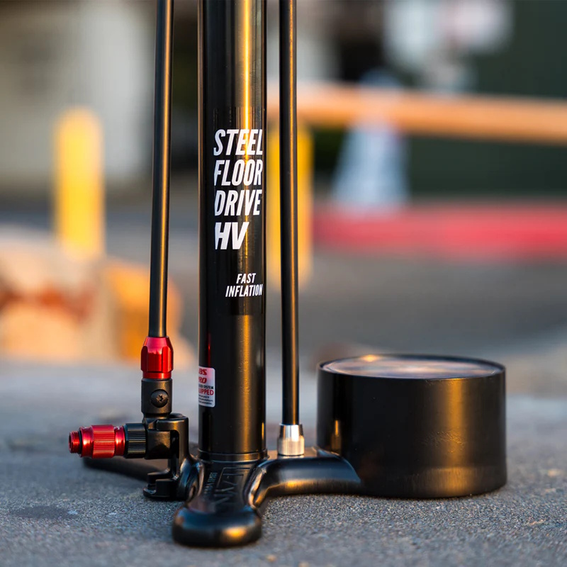 LEZYNE STEEL FLOOR DRIVE 3.5 FLAT Pomp