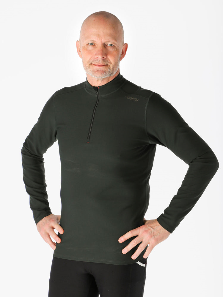 Fusion C3 Zip Neck Heren