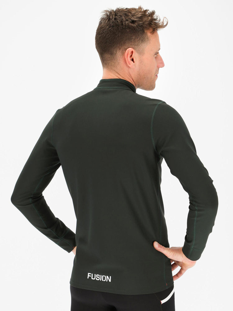 Fusion C3 Zip Neck Heren