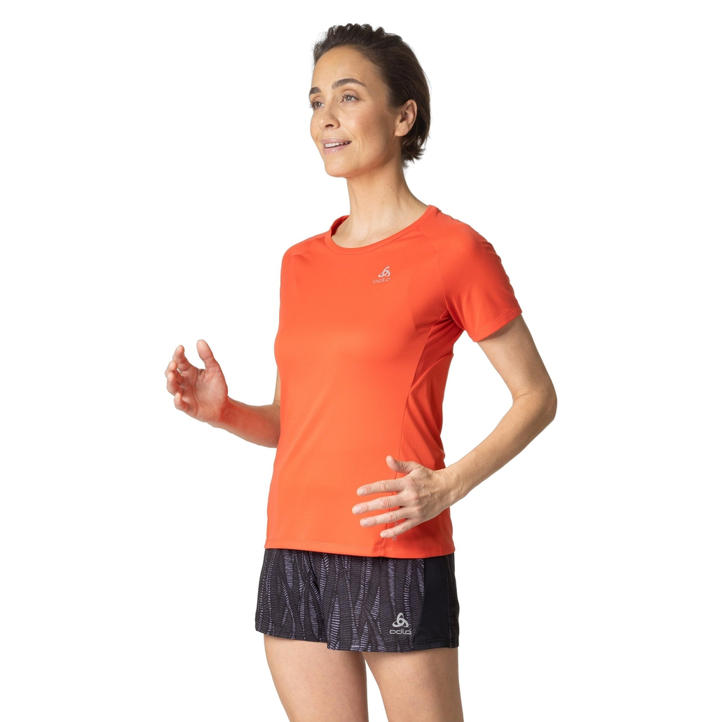 Odlo Essentials Chill-Tec-hardloop-T-shirt voor dames