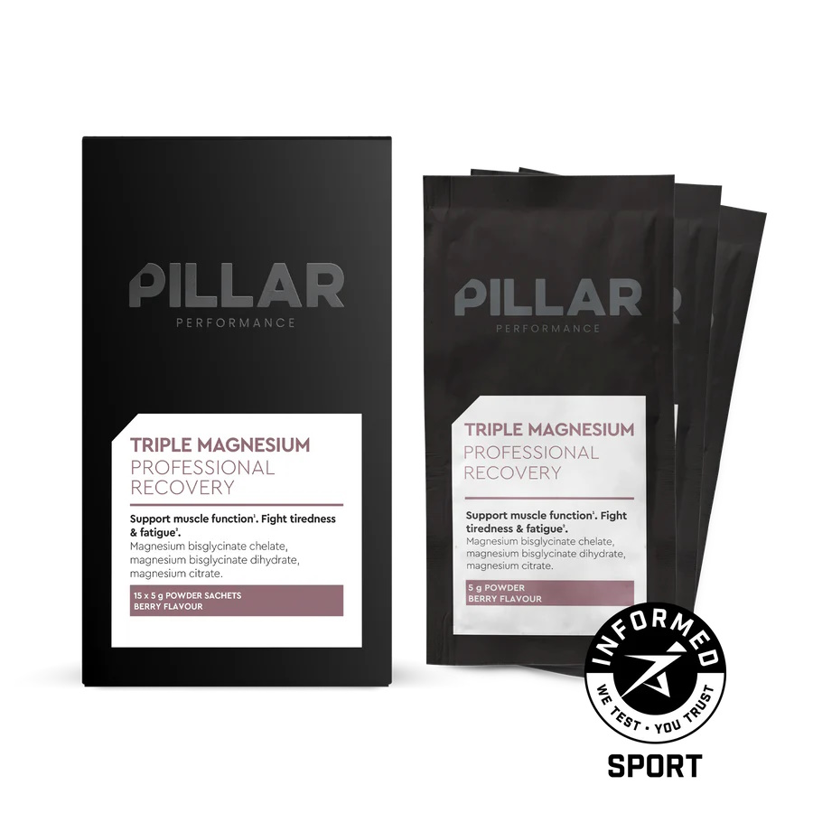 Pillar Triple Magnesium Powder Travel Pack