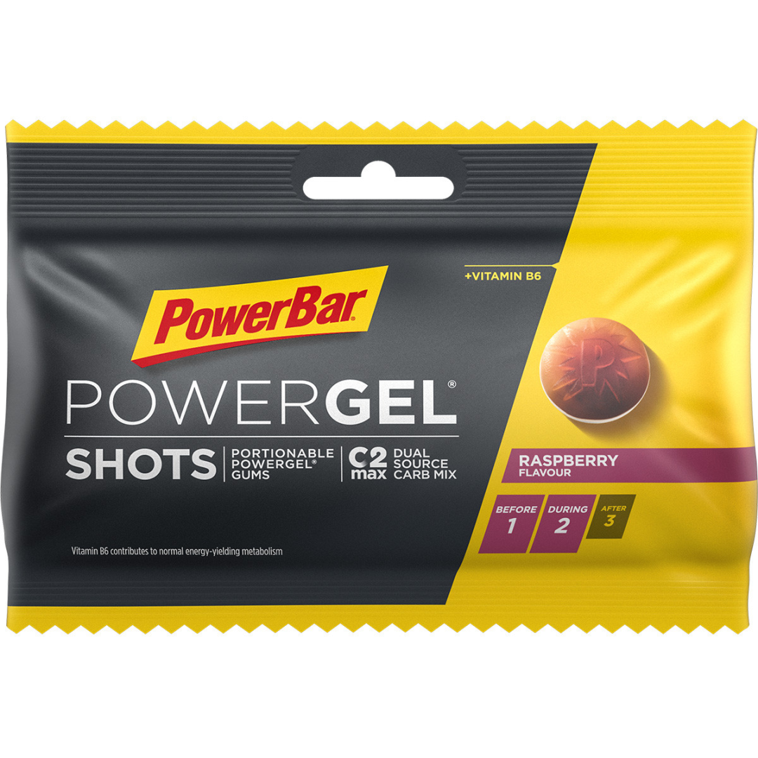 PowerBar PowerGel Shots Raspberry