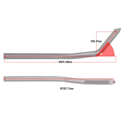 Profile Design 52A Aluminium Extensions 400mm