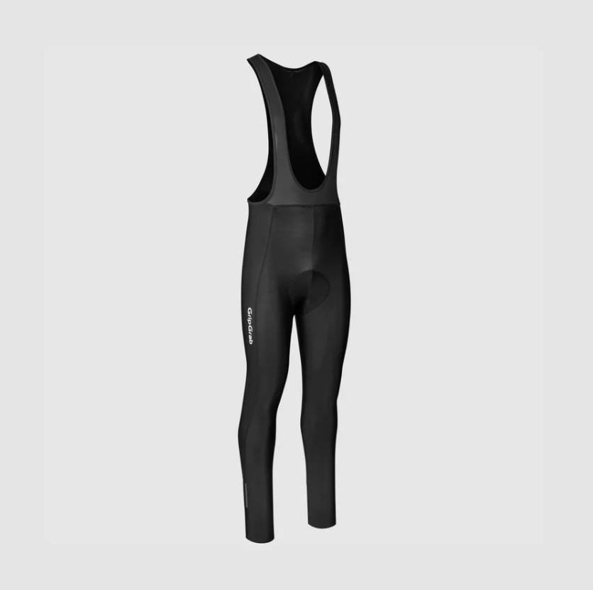 GripGrab Ride Thermal lange fietsbroek met bretels Heren