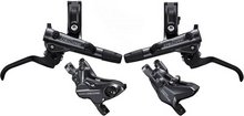 Shimano Deore M6120 Voor + Achter Schijfrem Set