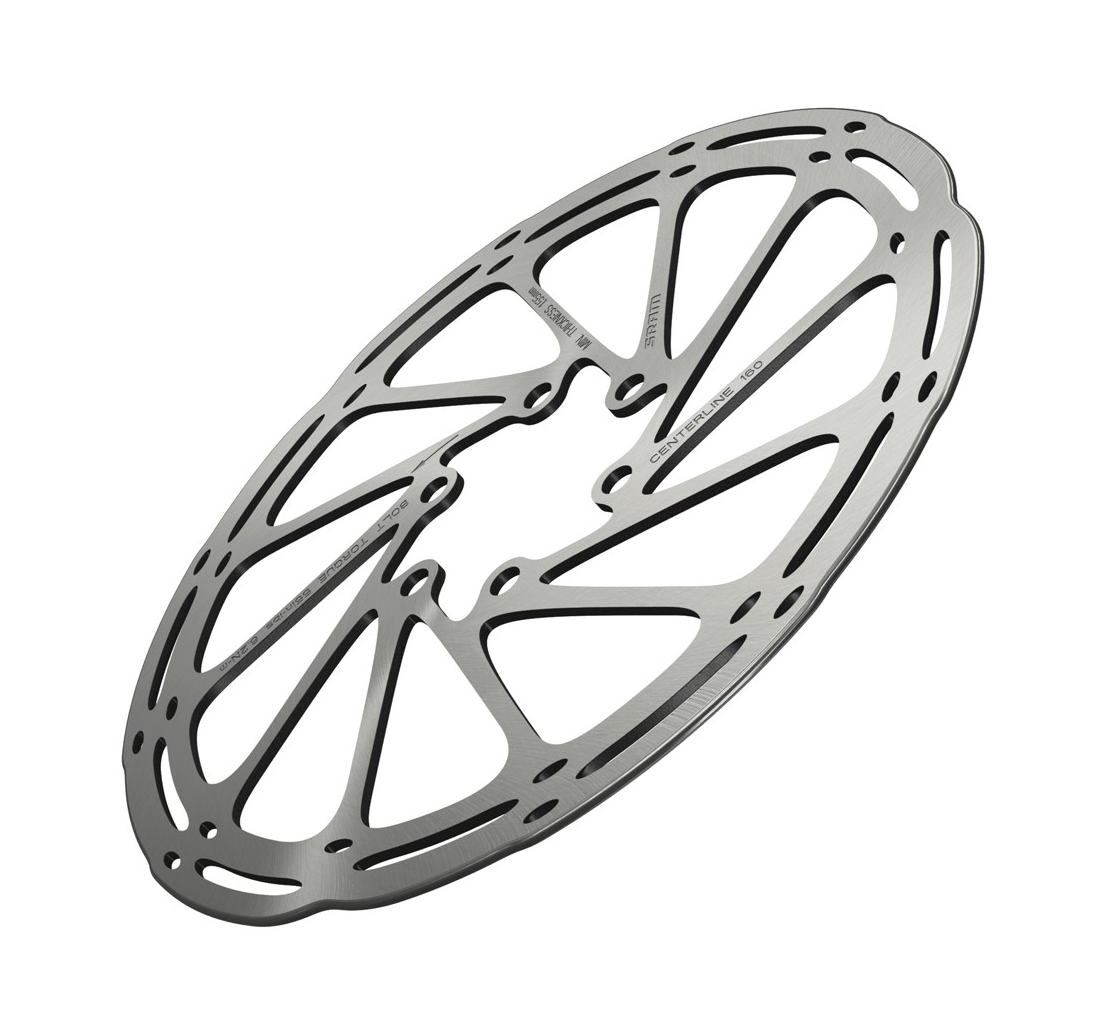 SRAM Centerline 180 Centerlock Afgerond Remschijf
