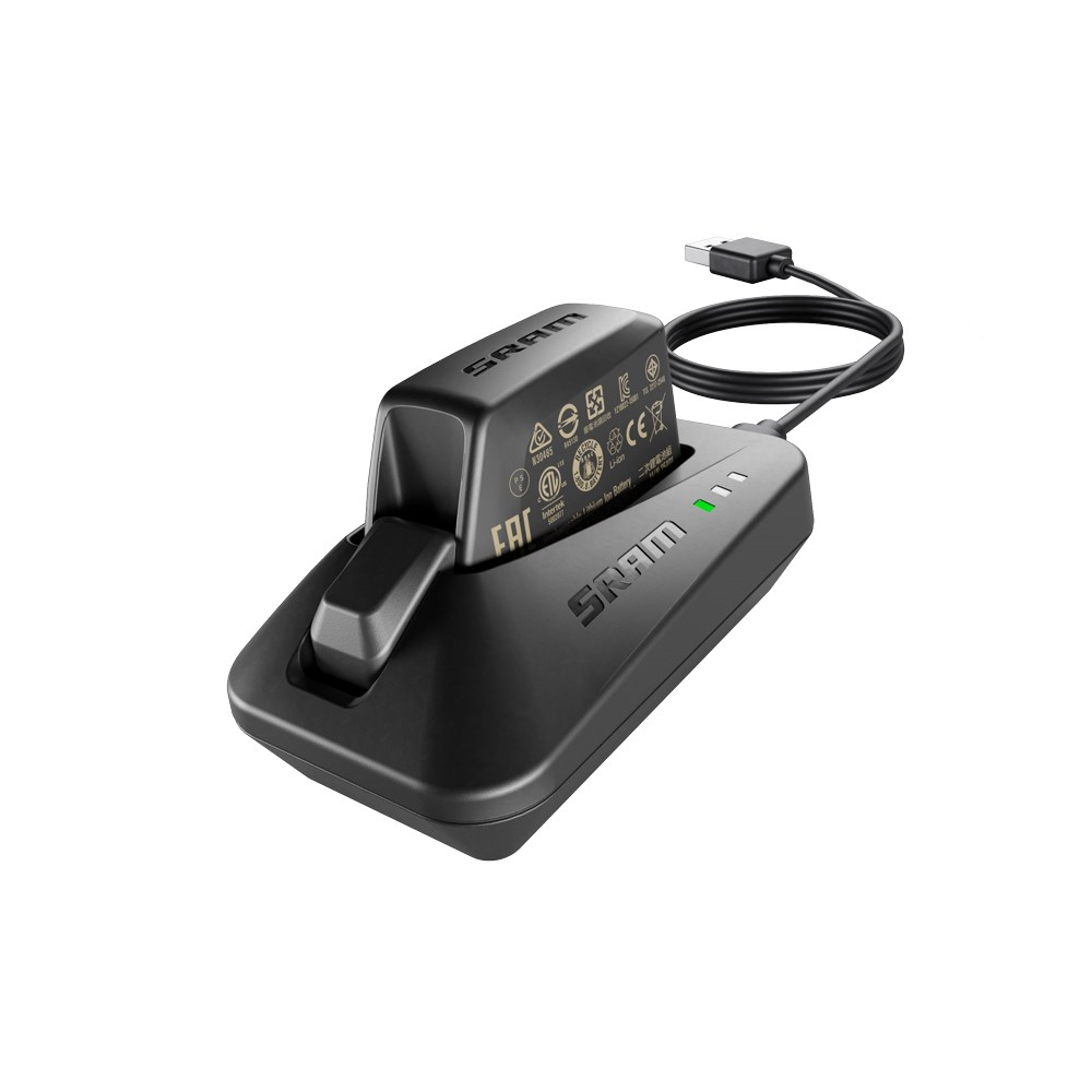 SRAM Etap / AXS Oplader Met Dubbele Batterij