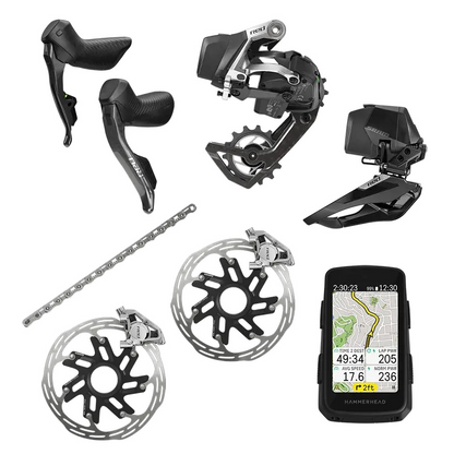 SRAM Red AXS E1 2X Race Groepset Met Hammerhead Karoo