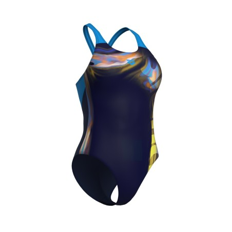 Arena W Dreamline Swimsuit V Back Badpak