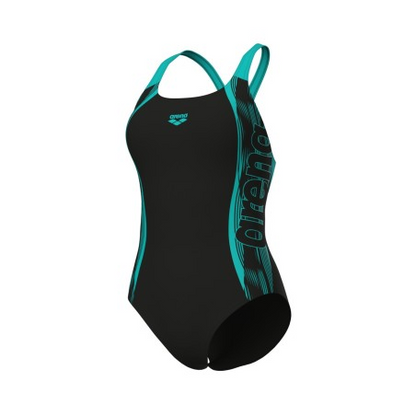 Arena W Swimsuit Swim Pro Back Graphic Badpak