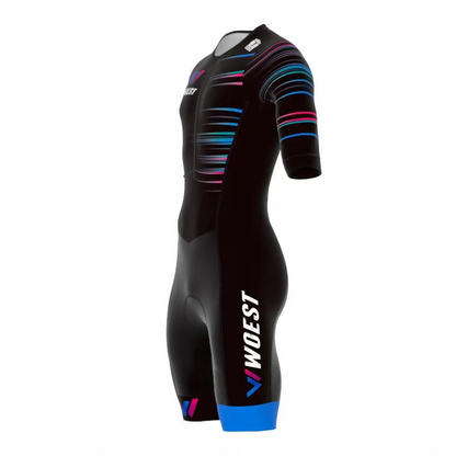 Bioracer Woest Trisuit Korte Mouw Heren