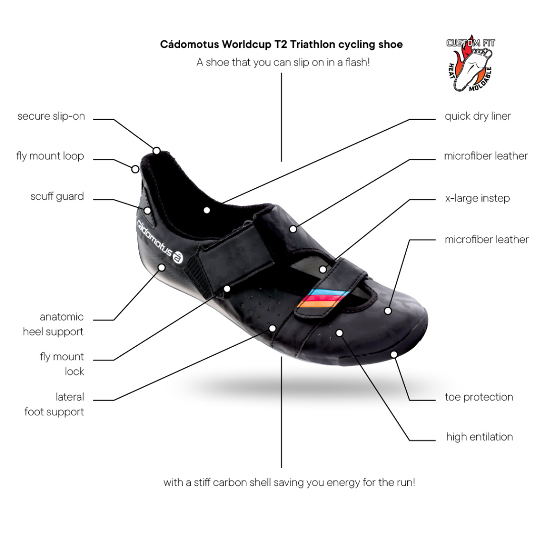Cádomotus Worldcup T2 Fietsschoenen